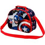 Bolsa merienda multicolor Capitán América oficina para mujer 