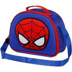 Bolsa merienda azul rebajada Spiderman oficina para mujer 