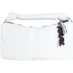 Bolsos baguette blancos de poliester con logo Karl Lagerfeld para mujer 