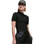 Camisetas negras rebajadas Karl Lagerfeld talla S para mujer 