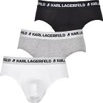 Calzoncillos slip orgánicos multicolor de algodón con logo Karl Lagerfeld talla M de materiales sostenibles para hombre 
