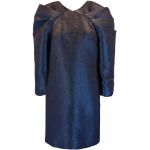 Vestidos estampados azul marino de poliester tres cuartos con escote V Karl Lagerfeld talla M para mujer 