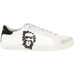 Zapatillas blancas de ante de piel rebajadas con logo Karl Lagerfeld talla 40 para hombre 