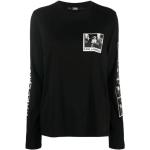 Camisetas negras rebajadas informales Karl Lagerfeld talla M para mujer 