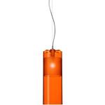 Lámparas naranja de plástico Kartell 