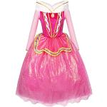 Katara 1742 - Disfraz de Princesa Aurora para Niñas, Rosa, talla del fabricante: 146