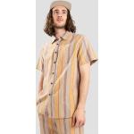 Camisas de algodón de lino  rebajadas de verano marineras con rayas talla M para hombre 