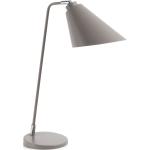Kave Home - Lámpara de mesa Tipir de acero con acabado gris