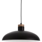 Kave Home - Lámpara de techo Gotram de acero con acabado negro