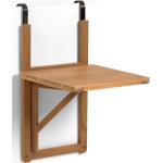 Kave Home - Mesa plegable de balcón Amarilis madera maciza acacia 40 x 42 cm FSC 100%