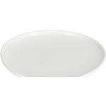 Platos blancos de porcelana de porcelana Kave Home 