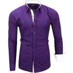 Kayhan Hombre Camisa, TwoFace Purple S
