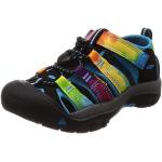 Sandalias deportivas multicolor de goma rebajadas con velcro Tie dye Keen Newport talla 36 infantiles 