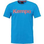 Camisetas azules de balonmano con cuello redondo Kempa talla M para hombre 