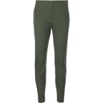 Pantalones pitillos verde militar de algodón rebajados Ralph Lauren Lauren talla XXS para mujer 