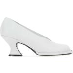 Zapatos blancos de goma de tacón rebajados talla 37 para mujer 