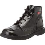 Zapatos derby negros de goma con tacón hasta 3cm formales Kickers talla 35 para mujer 