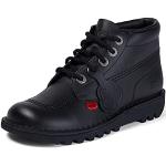 Kickers Unisex Kids Kick Hi Core Boots, Black, 5 UK (38 EU)