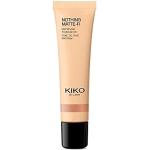 Bases fluidas matizadoras nude Kiko Foundation textura líquida para mujer 