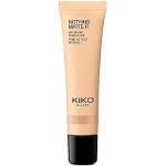 Bases fluidas doradas matizadoras nude Kiko Foundation textura líquida para mujer 