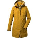 Abrigos amarillos con capucha  impermeables Killtec talla XL para mujer 