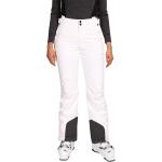 Pantalones blancos de sintético de esquí rebajados Kilpi talla M para mujer 