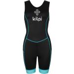 Trajes negros de poliester de triatlón rebajados de otoño transpirables Kilpi talla XL para mujer 