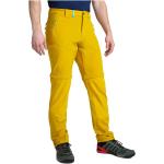 Jeans stretch amarillos de poliester rebajados tallas grandes Kilpi talla 3XL para hombre 