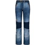 Pantalones azules de poliester de esquí rebajados de otoño Kilpi talla M para mujer 