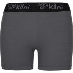 Shorts grises de poliamida de running rebajados de invierno Kilpi talla XS para mujer 