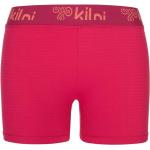 Shorts rosas de poliamida de running rebajados de invierno Kilpi talla XL para mujer 