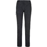 Jeans stretch negros de poliester rebajados de verano all over Kilpi talla XS para mujer 