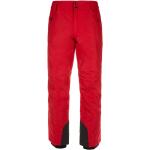 Pantalones rojos de esquí rebajados Kilpi talla XL para hombre 