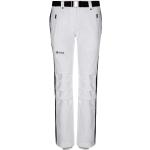 Pantalones blancos de esquí rebajados impermeables Kilpi talla L para mujer 