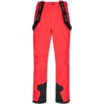 Pantalones rojos de esquí rebajados impermeables, transpirables Kilpi talla XL para hombre 
