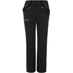 Pantalones negros de esquí rebajados de otoño impermeables, transpirables Kilpi talla XL para mujer 