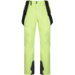 Pantalones amarillos de poliester de esquí rebajados de invierno Kilpi talla XL para hombre 