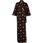 Chaquetas Kimono marrones de algodón tres cuartos vintage A.N.G.E.L.O Talla Única para mujer 