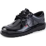 Zapatos derby negros de goma formales Kickers talla 39 para mujer 