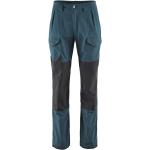 Pantalones orgánicos azules de poliamida de senderismo rebajados de verano talla S de materiales sostenibles para hombre 