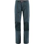 Pantalones azules de poliester de montaña rebajados impermeables, transpirables talla XL de materiales sostenibles para hombre 