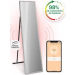 Klarstein - La Palma 900 Calentador infrarrojo inteligente con base de espejo 40 x 160 cm 900 w - Vidrio Espejado