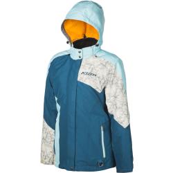 Klim Allure Ladies Snowmobile Jacket Chaqueta para motos de nieve para damas, azul, tamaño S para Mujer
