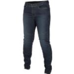 Jeans stretch azul marino de cuero oficinas Klim con tachuelas talla XL para mujer 