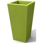 Jarrones verdes de plástico modernos de 34 cm 