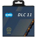 KMC DLC 11 - Cadena Unisex para Hombre, Color Negro y Naranja, 1,27 x 2,74 cm