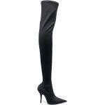 Botas negras de piel de caña baja  con tacón más de 9cm Balenciaga talla 39 de materiales sostenibles para mujer 