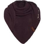 Bufandas lila de cuero de lana  talla XXL para mujer 