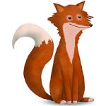 Komar Wandbild Von Cute Animal Fox | Poster, Bild,