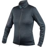 Komperdell Full Zip Sweater Chaqueta protectora de señoras, negro-azul, tamaño M para Mujer